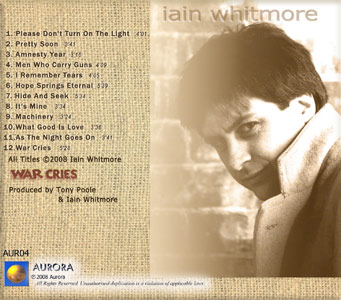 Iain Whitmore - War Cries